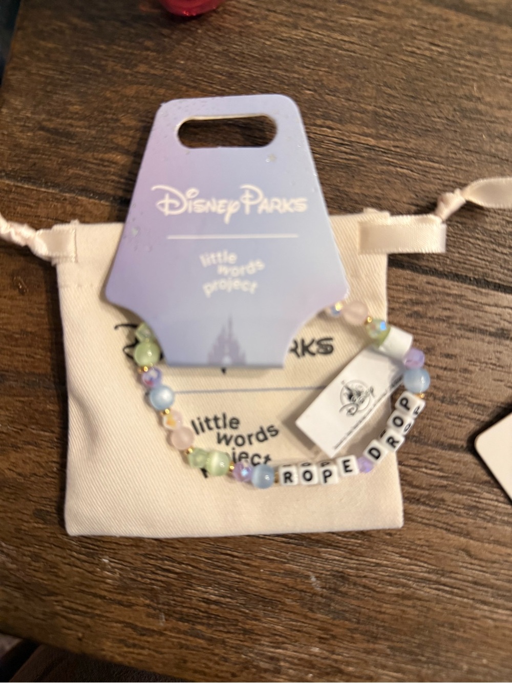 Disney parks little words project “rope drop “